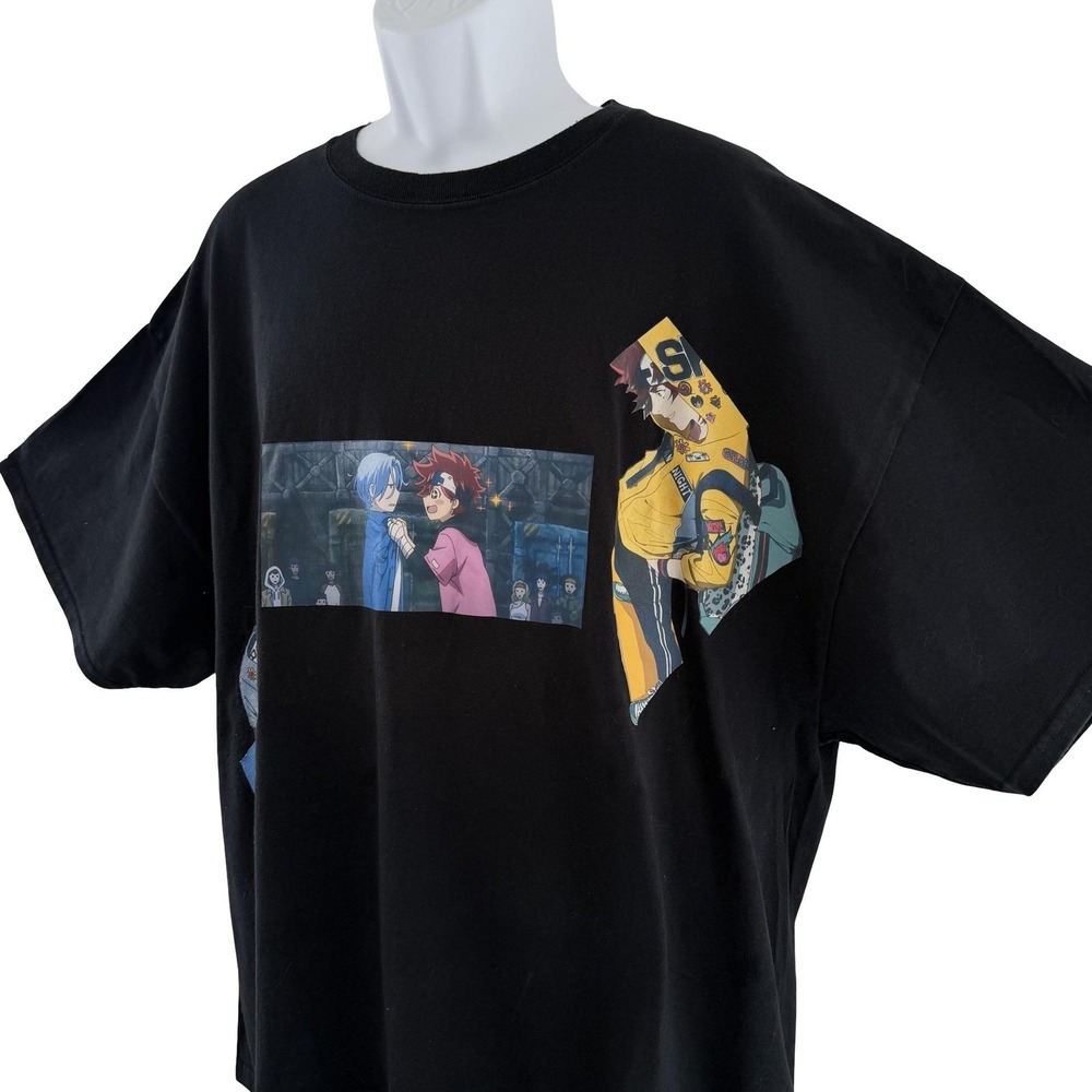 SK8 the Infinity Shirt Mens 3XL Black Anime Graphic Double Sided Gildan Cotton - Picture 5 of 16